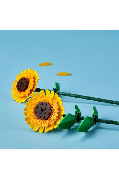 LEGO ® Botanicals Ayçiçeği 40524 - 8+ Çiçek Model Yapım Seti (191 Parça) - 5