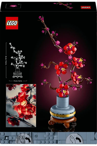 LEGO ® Botanicals Erik Çiçeği 10369 - 18+ Yaratıcı Model Yapım Seti (327 Parça) - 4