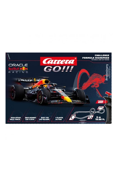 Carrera Go Challenge Formula High Speed Tek Kişilik Yarış Pisti 68002 - 3