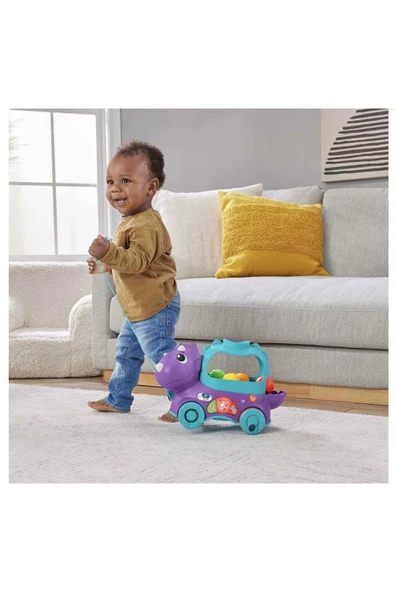 FISHER PRICE Art002 U01 Hnr55 Eğlenceli Dinozor Bernami Yeni - Resim 5