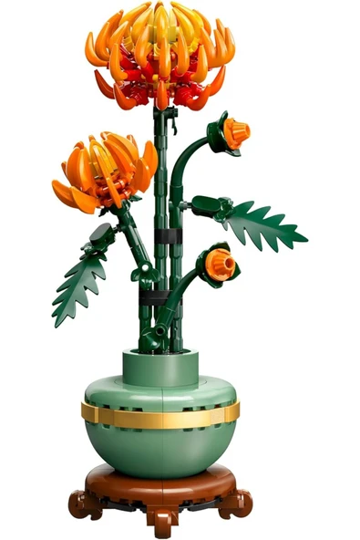 LEGO ® Botanicals Krizantem 10368 - 18+ Yaratıcı Model Yapım Seti (278 Parça) - 2