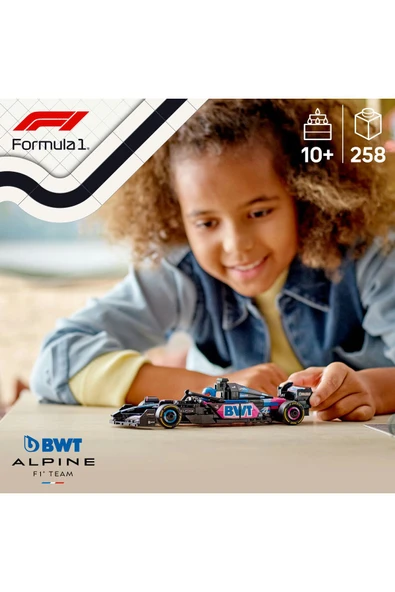 LEGO ® Speed Champions BWT Alpine F1® Team A524 Yarış Arabası 77248 - 10+ Oyuncak Yapım Seti (258 Pr) - 7