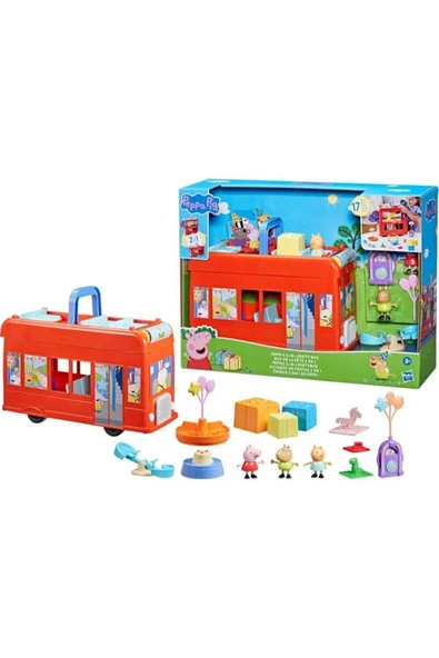 Peppa Pig 2si1AradaPrtiOtobsü F8881
