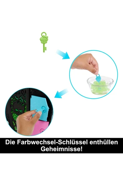 MONSTER HIGH Gizemli Arkadaşlar Oyun Seti S3 Neon Frights Ghoulia Hnf81 - 4