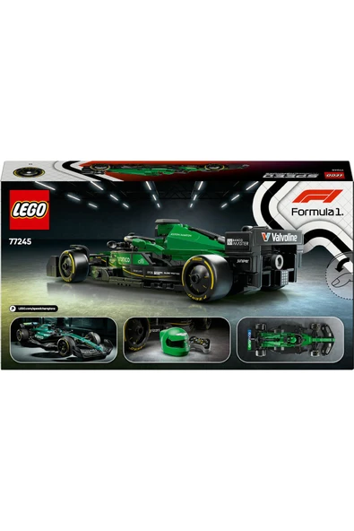 LEGO ® Speed Champions Aston Martin Aramco F1® AMR24 Yarış Arabası 77245 - 10+ Oyuncak Seti (269 Pr) - 4