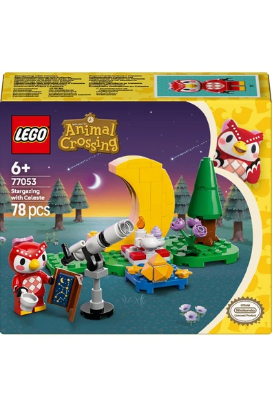 LEGO ® Animal Crossing™ Celeste ile Yıldız Gözlemleme 77053 - 6+ Oyuncak Yapım Seti (78 Parça) - 3