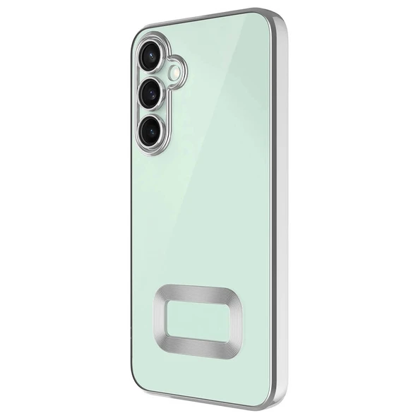 Galaxy S24 Plus Kılıf Kamera Korumalı Logo Gösteren Zore Omega Kapak - 7