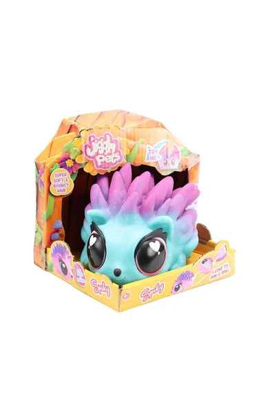GIOCHI PREZIOSI Jgg02200 Jiggly Pets Sesli Mavi Kirpi - Jp015-pı