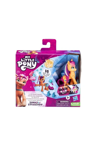 Hasbro My Little Pony Yeni Bir Nesil Sevimli Işaret Sihri Figürler Sunny Starscout