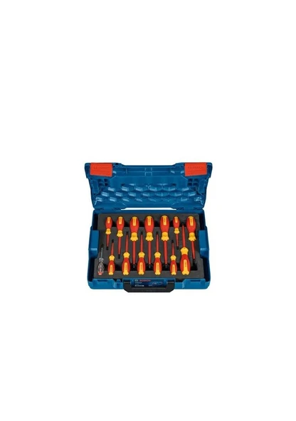 Bosch Profesyonel VDE Yalıtımlı Tornavida Seti 14 Parça - 1600A02NF9