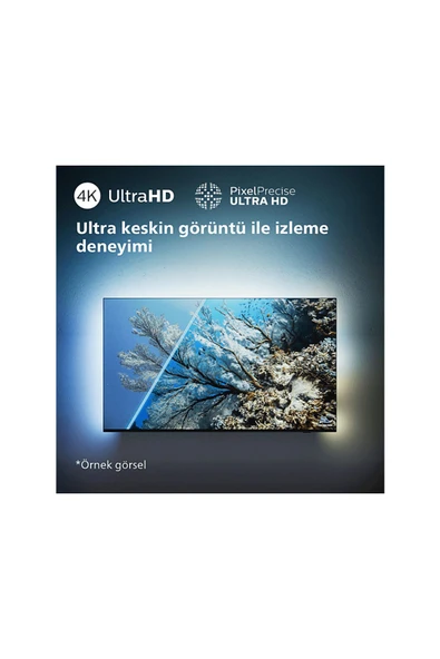 Philips 50PUS8309/62 50 inç 126 Ekran Smart 4K UHD Dolby Vision Dolby Atmos Titan OS Ambilight LED TV - 5