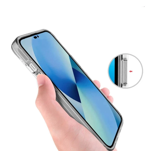 Apple iPhone 14 Kılıf Zore Gard Silikon - 9
