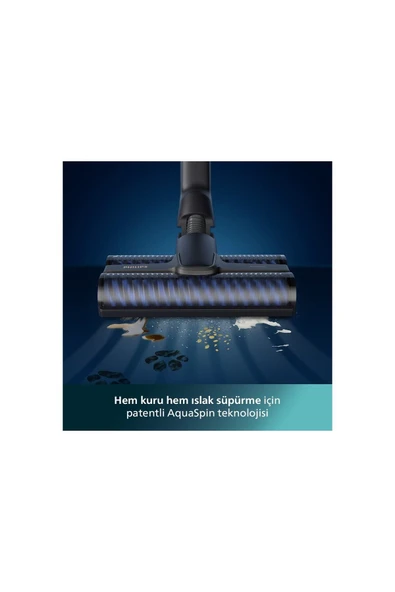 Philips Aqua Trio XW9463/11 Islak Kuru Şarjlı Dikey Süpürge - 6