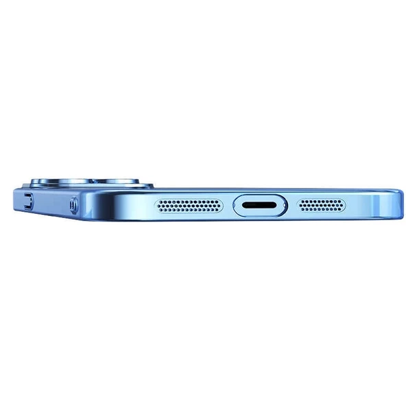 Apple iPhone 13 Pro Max Kılıf Sert PC Renkli Çerçeveli Zore Riksos Kapak - 11