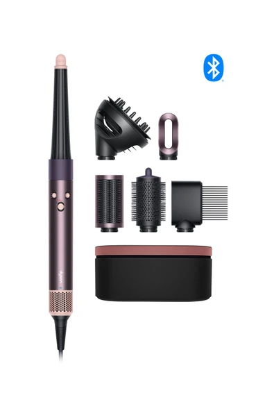 Dyson Airwrap i.d. Kıvırcık+Bukleli Jasper Plum Saç Şekillendirme Seti ürün görseli