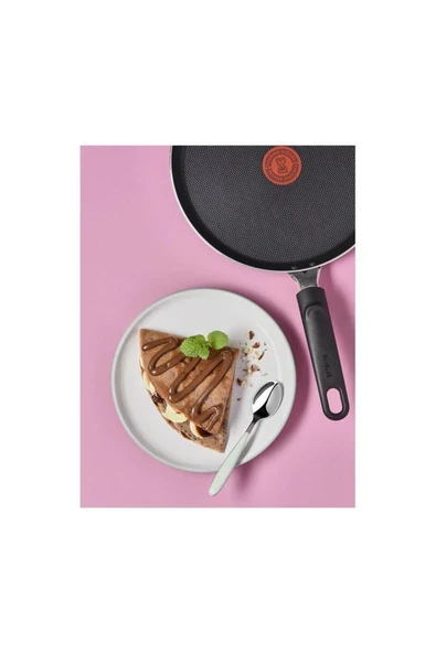Tefal Titanyum 1X SimplyClean Difüzyon Tabanlı Krep Tava 25 cm (Teşhir & Outlet) - 3