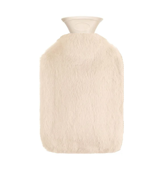 SICAK SU TORBASI YAN CEPLİ PUDRA PEMBE PELUŞ TERMOFOR 26X17X2CM 750 ML - 2