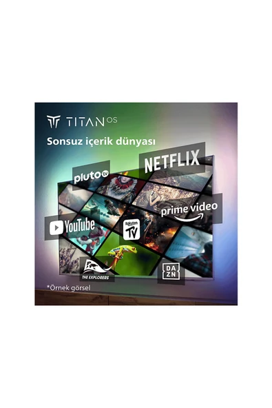 Philips 50PUS8309/62 50 inç 126 Ekran Smart 4K UHD Dolby Vision Dolby Atmos Titan OS Ambilight LED TV - 6