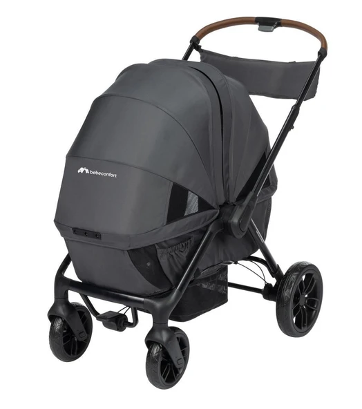 Bebeconfort Helios Wagoon Tam Kapanabilen Tenteli Kompakt İkiz Bebek Arabası Mineral Graphite