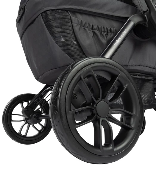 Bebeconfort Helios Wagoon Tam Kapanabilen Tenteli Kompakt İkiz Bebek Arabası Mineral Graphite - 5