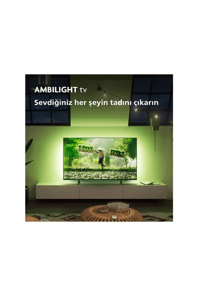 Philips 50PUS8309/62 50 inç 126 Ekran Smart 4K UHD Dolby Vision Dolby Atmos Titan OS Ambilight LED TV