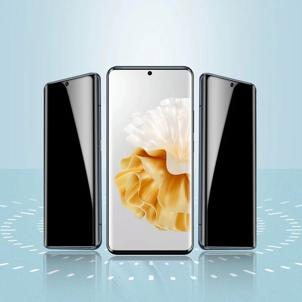 Galaxy S24 Ultra Zore Kolay Uygulama Aparatlı Privacy Easy Body Hayalet Ekran Koruyucu - 2