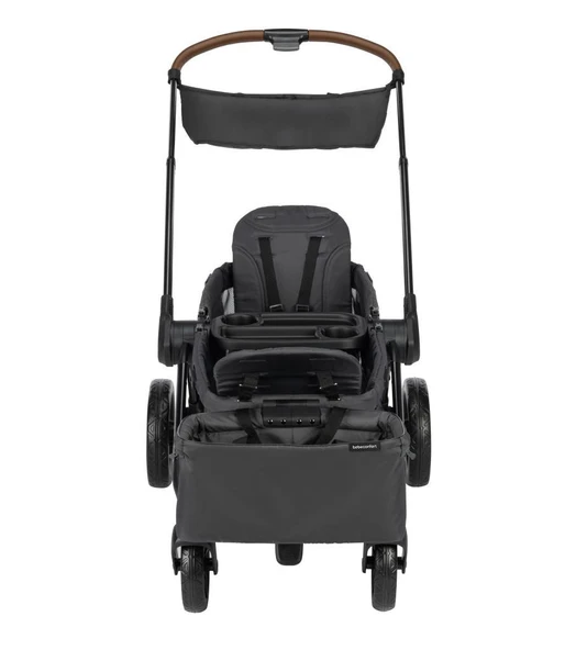 Bebeconfort Helios Wagoon Tam Kapanabilen Tenteli Kompakt İkiz Bebek Arabası Mineral Graphite - 6