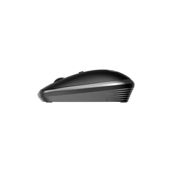 Lenovo Lecoo WS209 Siyah Şarjlı Sessiz Ergonomik Optik Kablosuz Mouse - 6 Tuşlu 1600DPI Çift Modlu - Resim 4