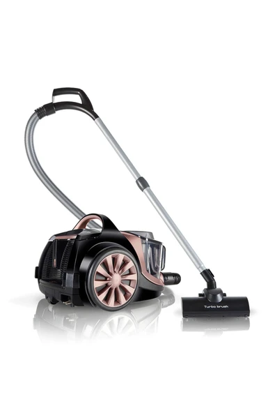 Arnica Tesla Premium Rose Gold Elektrikli Süpürge Turbo Başlıklı, Koldan Kumandalı - 6