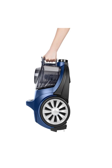 Arnica Tesla Premıum Ergo Toz Torbasız Elektrıklı Süpürge Lacivert H13 Filtre Saptan Kumanda - 3