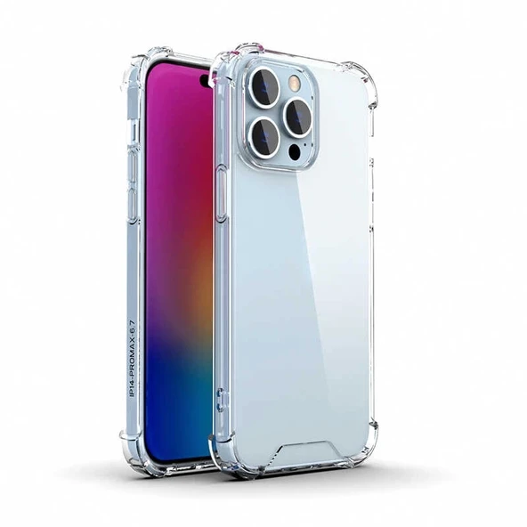 Apple iPhone 14 Pro Max Kılıf Zore Nitro Anti Shock Silikon - 4
