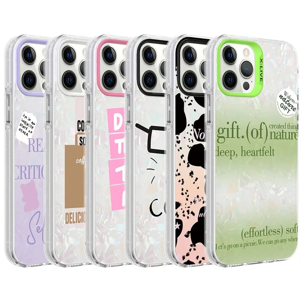 Apple iPhone 12 Pro Kılıf Mermer Desenli Zore Marbello Kapak - 2