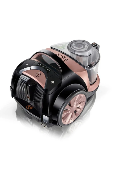 Arnica Tesla Premium Rose Gold Elektrikli Süpürge Turbo Başlıklı, Koldan Kumandalı - 4