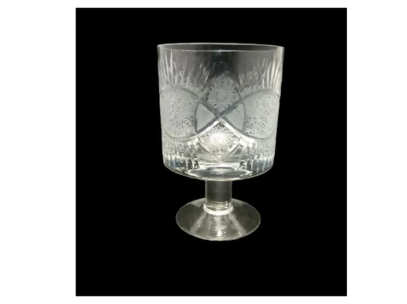 KRISTAL CAM ŞEKERLİK ,İKRAM ÜRÜN SUNUM KASESİ   11x11x16,5cm - 3