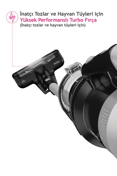 Altus 2'si 1 Arada Şarjlı Dik Süpürge 25.2 V - 5