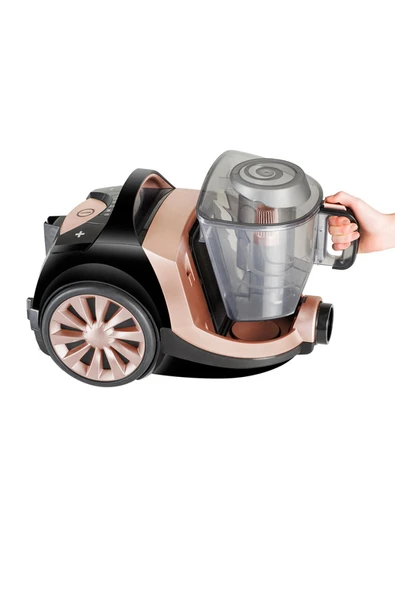 Arnica Tesla Premium Et14300 Toz Torbasız Elektrikli Süpürge Rose, Mutfak Tartısı Hediye - 5