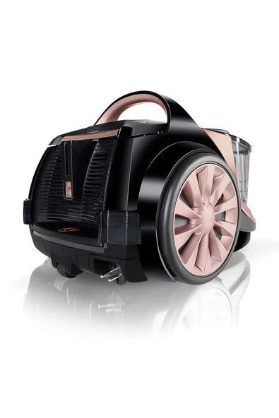 Arnica Tesla Premium Rose Gold Elektrikli Süpürge Turbo Başlıklı, Koldan Kumandalı - 5