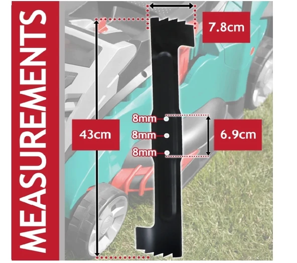 Bosch Rotak 43 Gen4 Yedek Bıçak F016800368 - Resim 3