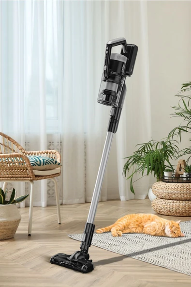 Altus Dik Şarjlı Süpürge Ergonomik Tasarım ve Güçlü Emiş ile Üstün Performans Hepa Fİltre - 3