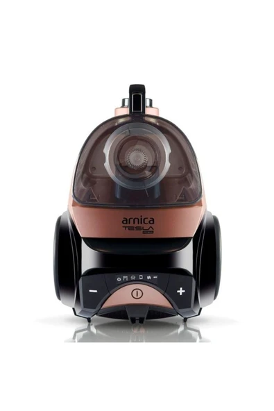 Arnica Tesla Premium ET14300 Koldan Kumandalı Toz Torbasız Elektrikli Süpürge Rose - 5