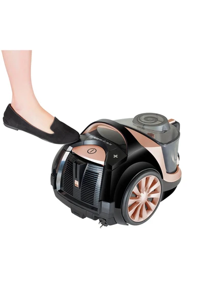 Arnica Tesla Premium Et14300 Toz Torbasız Elektrikli Süpürge Rose, Mutfak Tartısı Hediye - 8