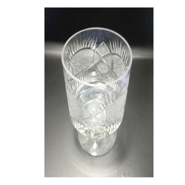 KRISTAL CAM ŞEKERLİK ,İKRAM ÜRÜN SUNUM KASESİ   11x11x16,5cm - 2