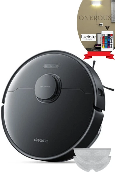 Dreame 4000Pa Güçlü Emiş ve Lidar Navigasyon Sesle Kontrol Özelliği Akıllı Temizlik-L10Pro Yüksek Kalite
