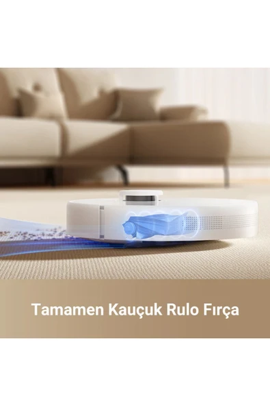 Dreame D10 Plus Gen 2 Toz İstasyonlu Robot Süpürge Beyaz - 6