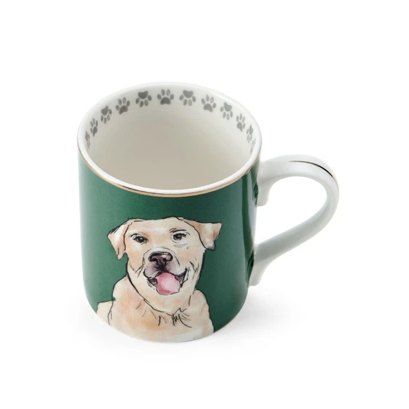 Mikasa Fine China 280 ml Düz Taraflı Kupa Labrador - Resim 2