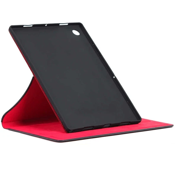 Lenovo Tab M8 Zore Fest Dönebilen Standlı Kılıf - 7