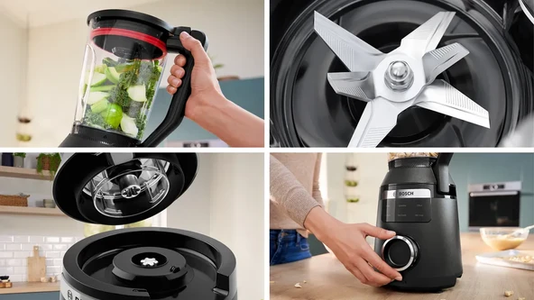 Bosch Serie 6 High Performance Blender VitaPower 1800W MMB6654B - 6