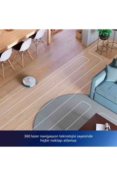 Philips Robot Süpürge 2000 Serisi Islak/Kuru Bxa0015 Philips Kahve Makinesi Hediyeli - 2