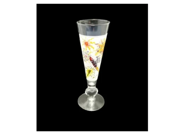 CAM KADEH,ŞARAP,ŞAMPANYA,KOKTEYL BARDAK SETİ 6 ADET ITALYAN TASARIM 6,2x6,2x20cm - 8