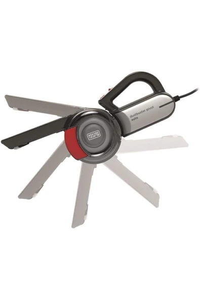 Black&Decker Araba Süpürgesi - Güçlü Performans ve Kompakt Tasarım - 6